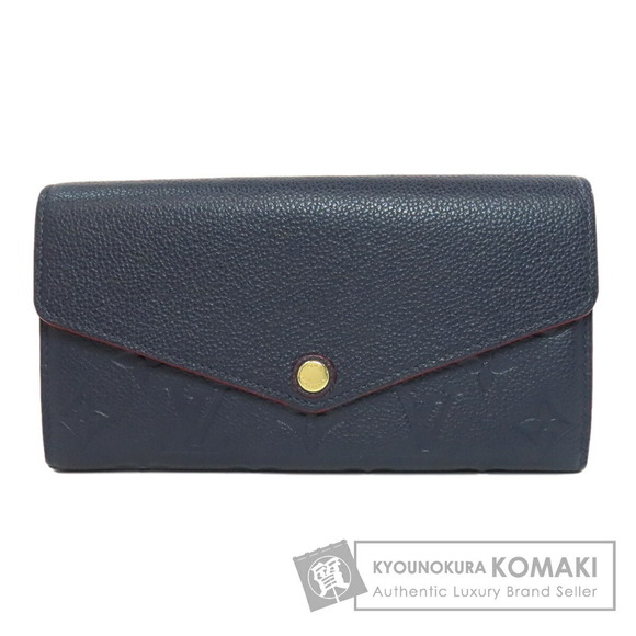 Louis Vuitton Sarah Wallet Long Portefeuille coin Empreinte - Picture 1 of 9